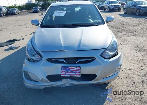 2013 Hyundai Accent Gls z USA, uszkodzony, nr VIN KMHCU4AE4DU321472
